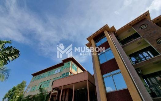 Furnished apartments with hotel on forced sale