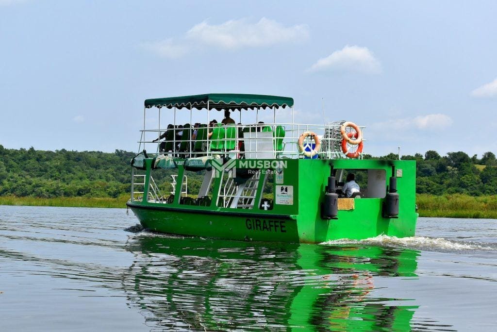 a boat on the water