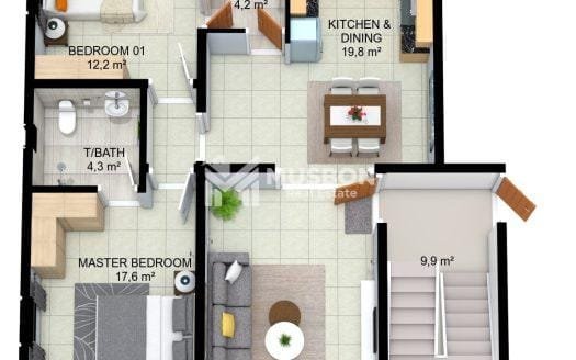 APARTMENTS FOR SALE IN MUYENGA